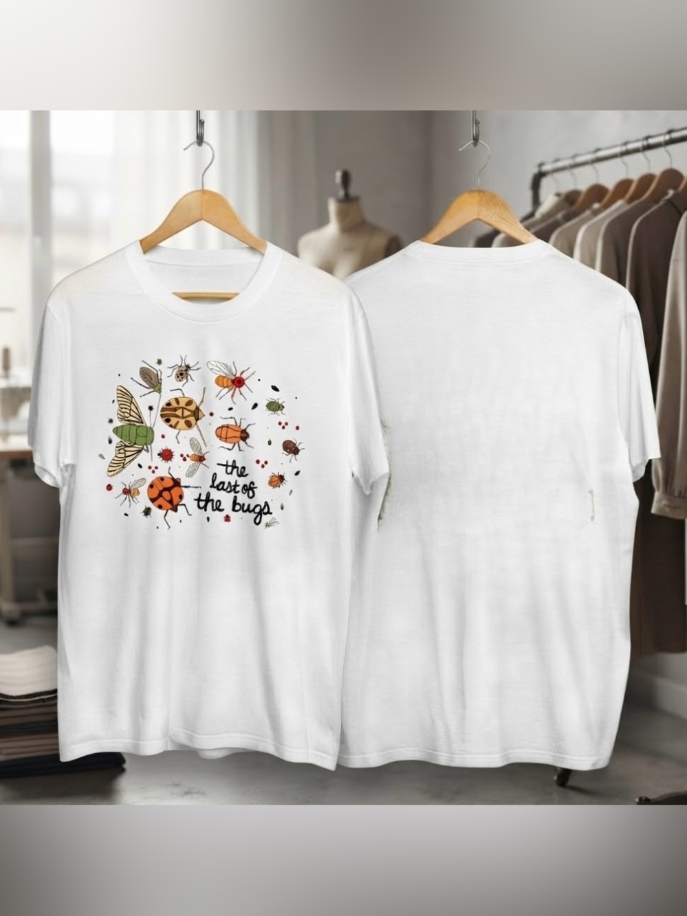 Noah Kahan The Last of the Bugs Colorful Bug Collection Tee